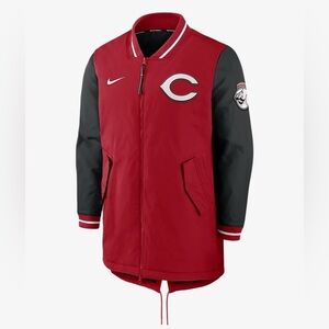 Nike Men's Dugout (MLB Cincinnati Reds) Full-Zip‎ Jacket Size Small NWT